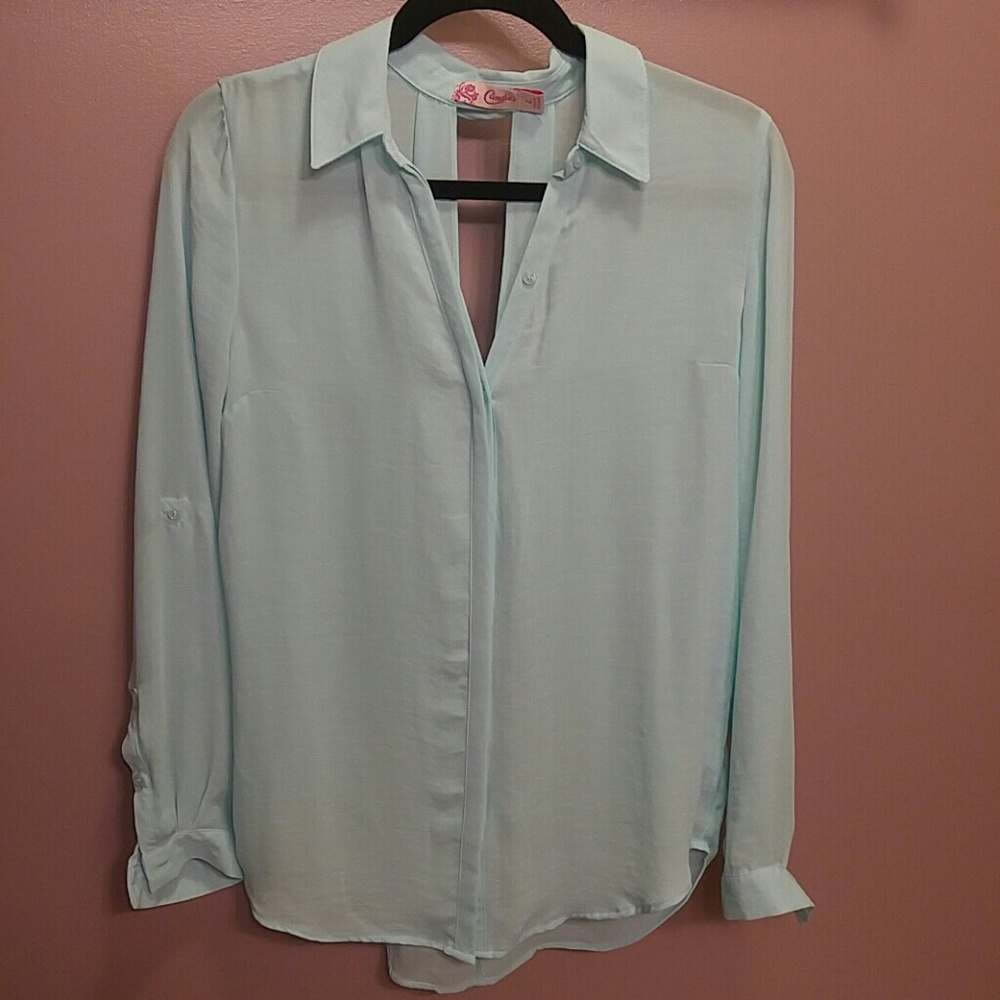 Aqua long sleeve top